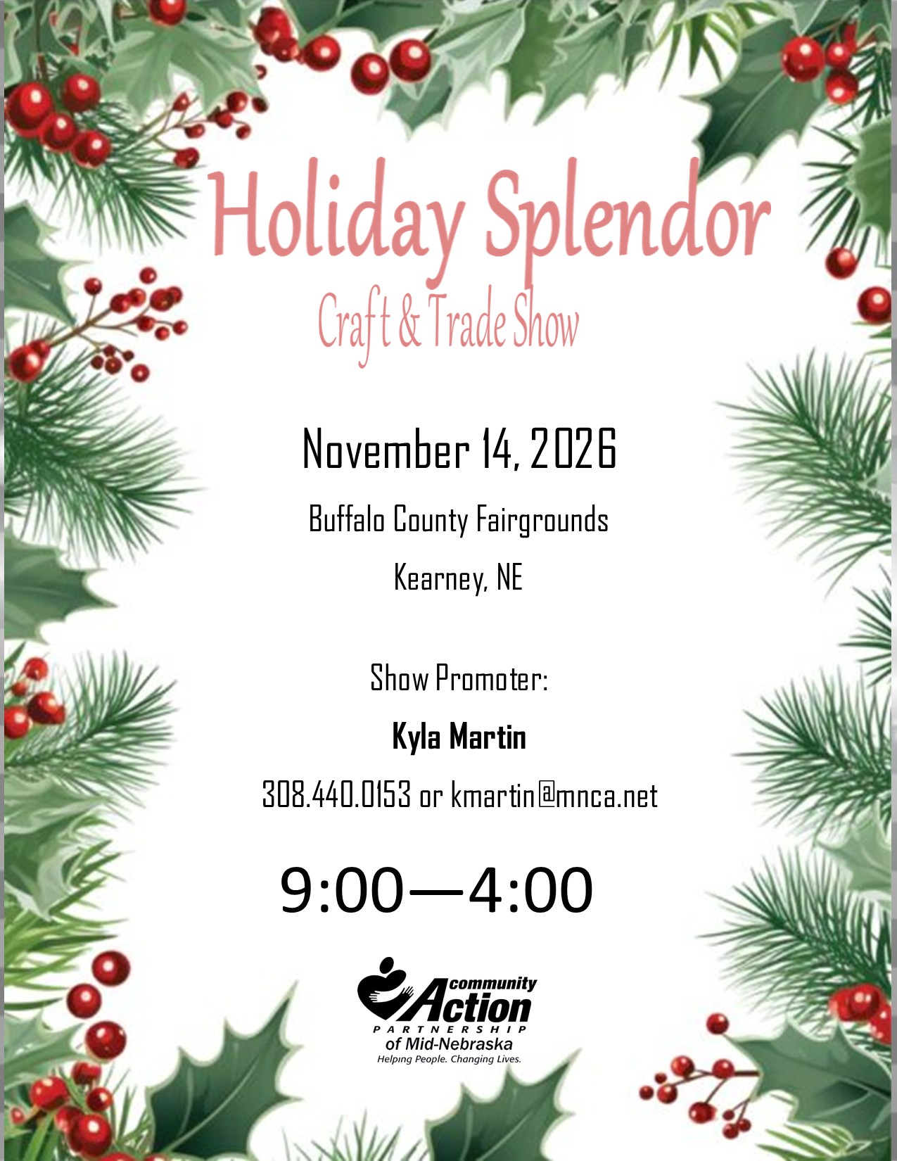 Holiday Splender Craft Show